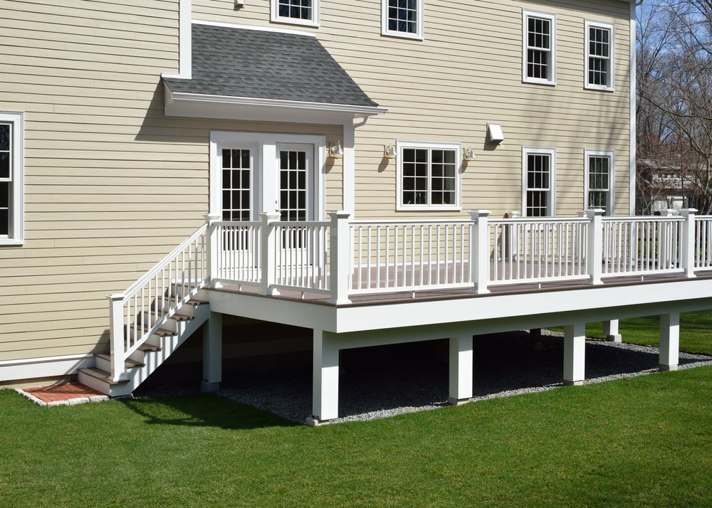 elevated balcony